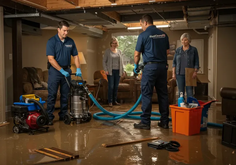 Basement Water Extraction and Removal Techniques process in Weddington, NC